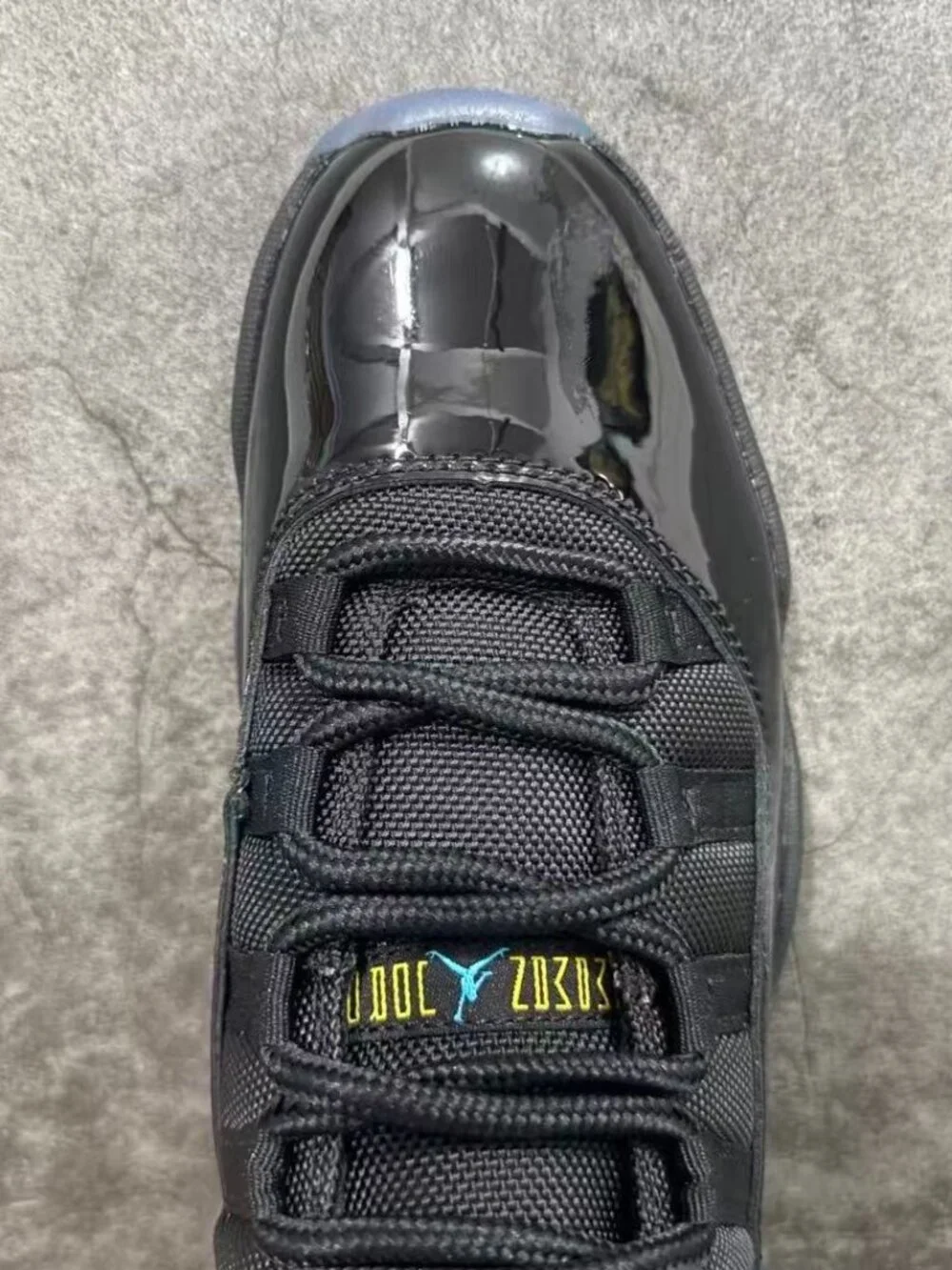 Jordan Air Jordan 11 Retro Gamma Mens Lifestyle Shoes Black